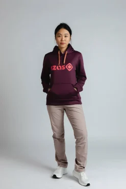 Izas Sweatshirts-Sweatshirt com capuz ajustável estampado