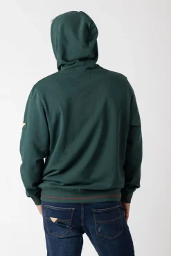 Privata Sweatshirts-Sweatshirt com capuz e bolsos Verde