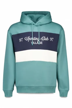 Springfield Sweatshirts-Sweatshirt com capuz Fighter Cut verde