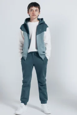 Springfield Kids Sweatshirts|T-Shirts-Sweatshirt com capuz para menino azul