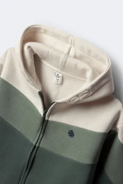 Springfield Kids Sweatshirts|T-Shirts-Sweatshirt com capuz para menino verde