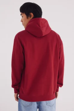 Springfield Sweatshirts-Sweatshirt com capuz Rbel vermelho