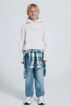 Springfield Kids Sweatshirts|T-Shirts-Sweatshirt com capuz Springfield branco