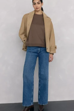 Pedro del Hierro Sweatshirts-Sweatshirt com detalhe de miçangas Verde