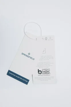 Springfield Sweatshirts-Sweatshirt com estampa urbana Caqui escuro