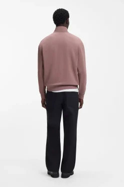 HUGO Sweatshirts-Sweatshirt com fecho-éclair Castanho