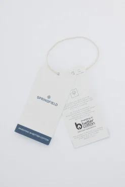 Springfield Sweatshirts-Sweatshirt com fecho-éclair e capuz cinzento