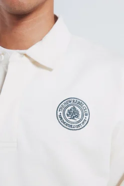 Springfield Sweatshirts-Sweatshirt com gola de rugby branco