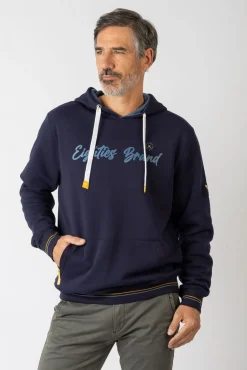 Privata Sweatshirts-Sweatshirt com gola redonda Azul