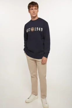 Gant Sweatshirts-Sweatshirt com gola redonda Crest Shield Azul