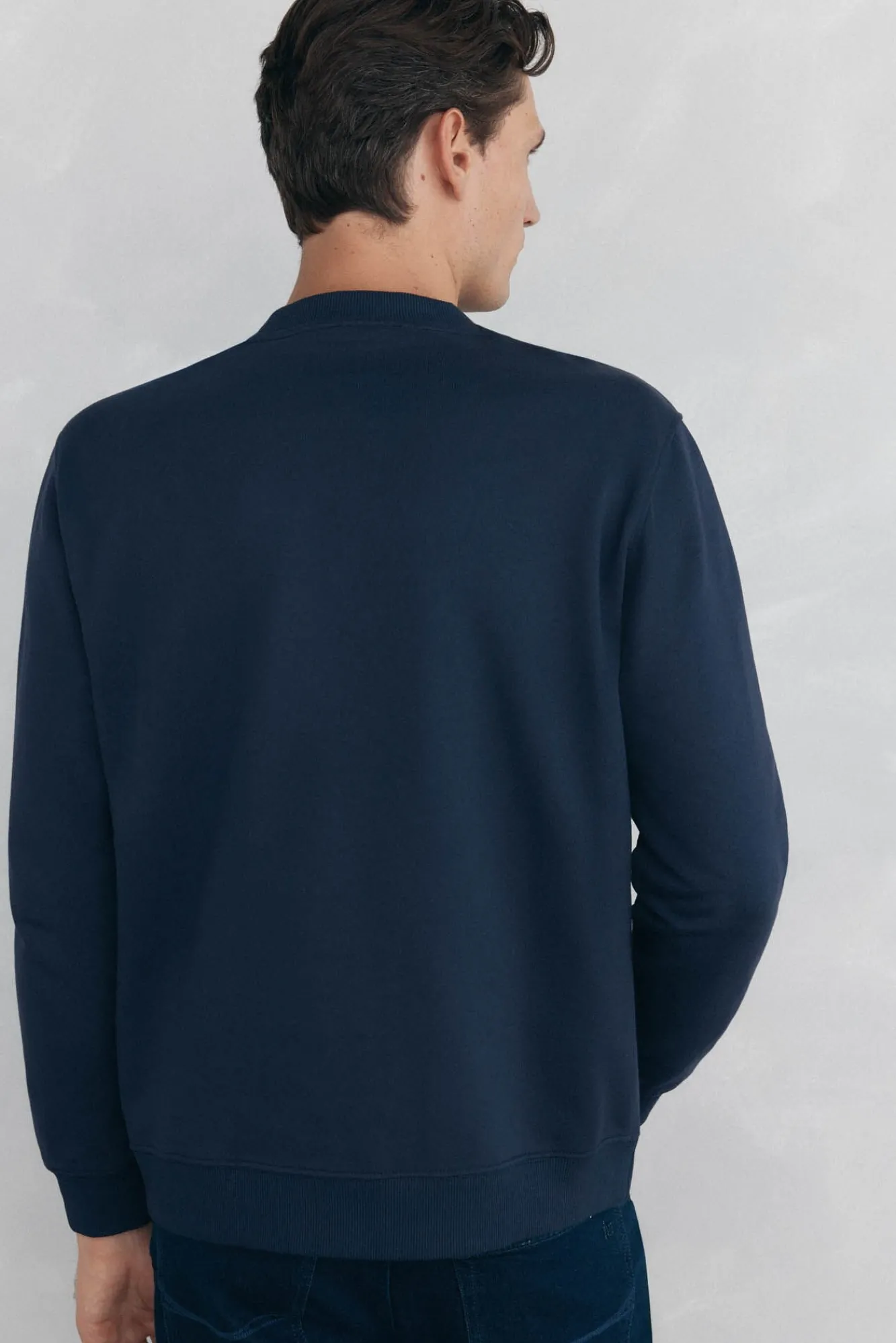 Pedro del Hierro Sweatshirts-Sweatshirt com logo Azul