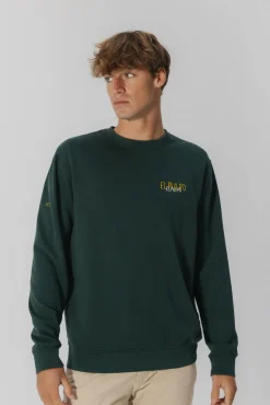 elPulpo Sweatshirts-Sweatshirt com logo Verde