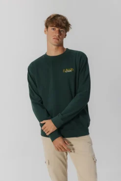 elPulpo Sweatshirts-Sweatshirt com logo Verde