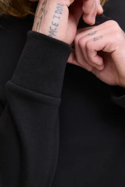 Jack & Jones Sweatshirts-Sweatshirt com logo contrastante preto