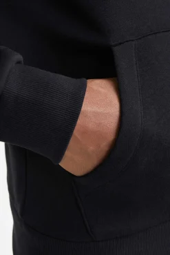 Jack & Jones Sweatshirts-Sweatshirt com logo frontal preto