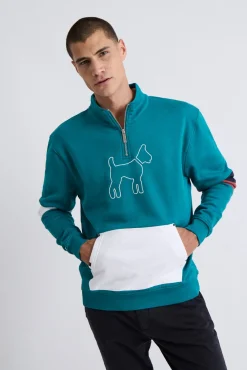 Williot Sweatshirts-Sweatshirt com manga multicolorida Verde
