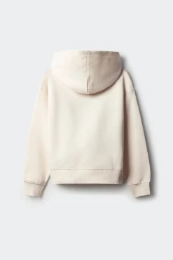 Springfield Kids Sweatshirts|T-Shirts-Sweatshirt com zíper para menina. branco