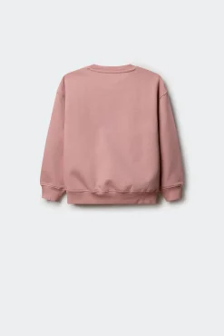 Springfield Kids Sweatshirts|T-Shirts-Sweatshirt da garota Snoopy rosa