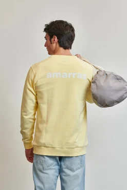 Amarras Sweatshirts-Sweatshirt da Sardenha Amarelo