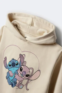 Springfield Kids Sweatshirts|T-Shirts-Sweatshirt das meninas Lilo & Stitch estampado