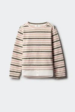 Springfield Kids Sweatshirts|T-Shirts-Sweatshirt de chenille para meninas rosa