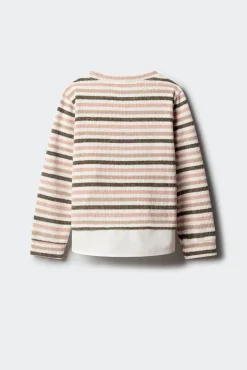 Springfield Kids Sweatshirts|T-Shirts-Sweatshirt de chenille para meninas rosa