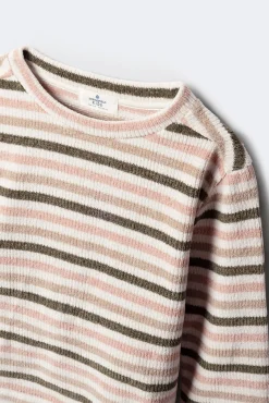 Springfield Kids Sweatshirts|T-Shirts-Sweatshirt de chenille para meninas rosa