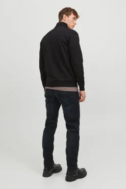 Jack & Jones Sweatshirts-Sweatshirt de corte regular preto