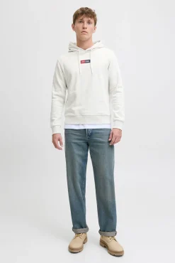 Jack & Jones Sweatshirts-Sweatshirt de corte regular branco