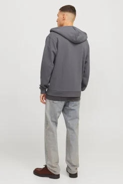 Jack & Jones Sweatshirts-Sweatshirt de corte regular cinzento