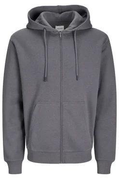 Jack & Jones Sweatshirts-Sweatshirt de corte regular cinzento