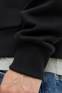 Jack & Jones Sweatshirts-Sweatshirt de corte regular preto
