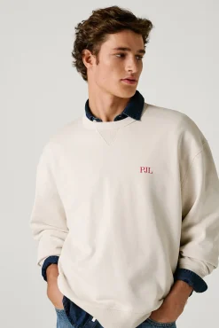 Pepe Jeans Sweatshirts-Sweatshirt de manga comprida bege