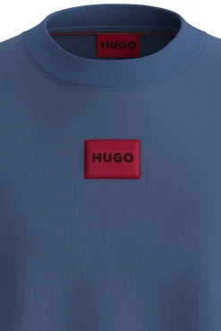 HUGO Sweatshirts-Sweatshirt de manga comprida Azul