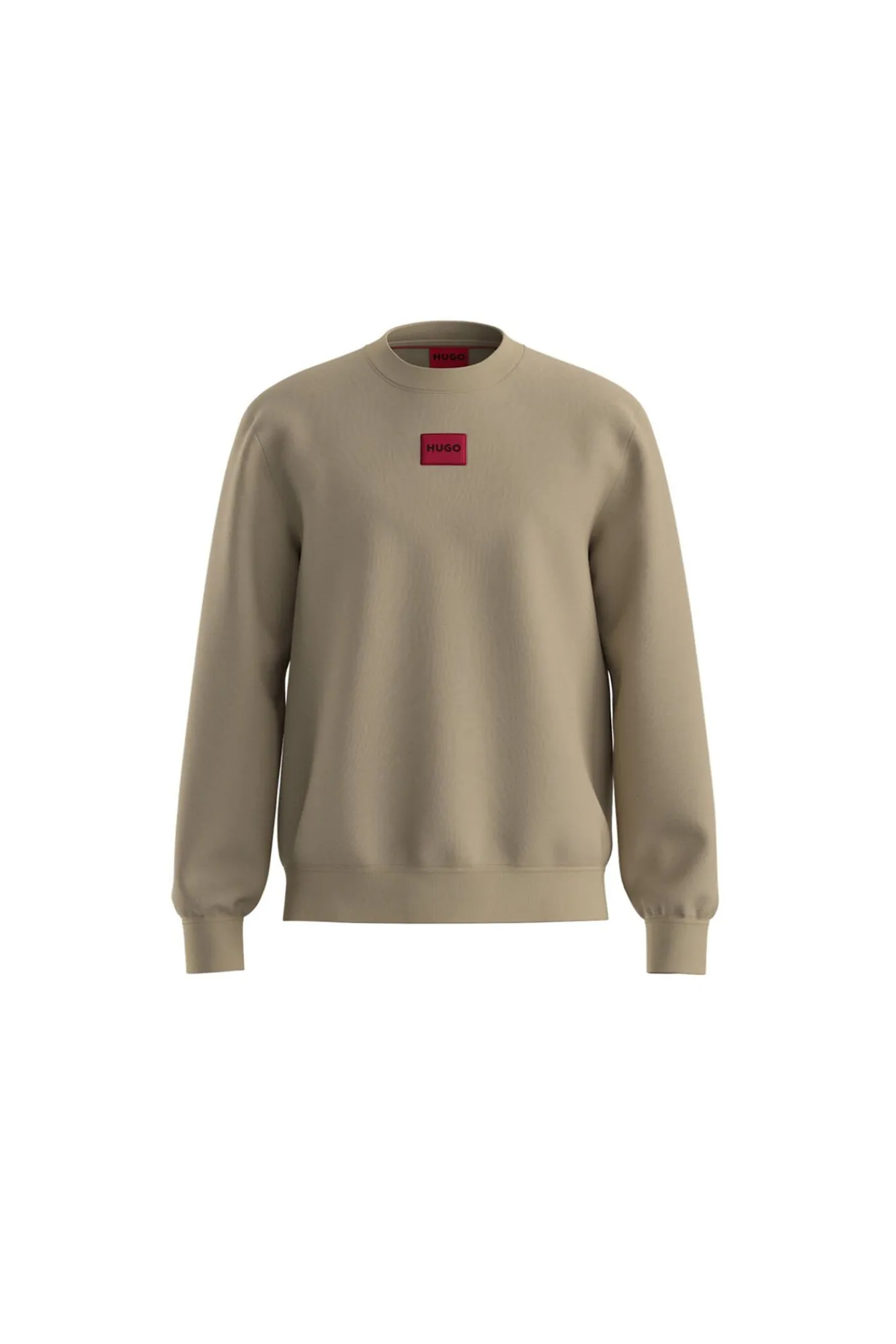 HUGO Sweatshirts-Sweatshirt de manga comprida Tostado