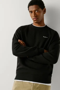 Pepe Jeans Sweatshirts-Sweatshirt de manga comprida preto