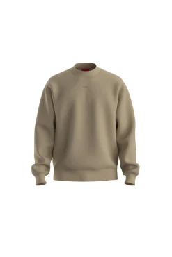 HUGO Sweatshirts-Sweatshirt de manga comprida Tostado
