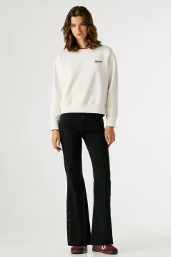 Pepe Jeans Sweatshirts-Sweatshirt de manga comprida bege