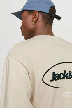 Jack & Jones Sweatshirts-Sweatshirt do Clube 1990 cinzento