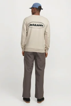 Jack & Jones Sweatshirts-Sweatshirt do Clube 1990 cinzento