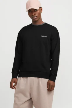 Jack & Jones Sweatshirts-Sweatshirt do Clube 1990 preto