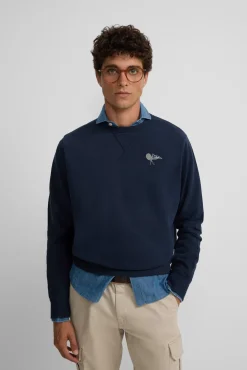 Silbon Sweatshirts-Sweatshirt do departamento de atletismo Azul