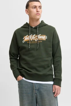 Jack & Jones Sweatshirts-sweatshirt e logo verde