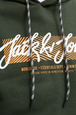 Jack & Jones Sweatshirts-sweatshirt e logo verde