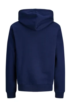 Jack & Jones PLUS Sweatshirts-Sweatshirt e logo capuz azul