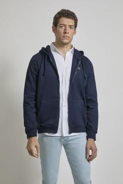 Street Monkey Sweatshirts-Sweatshirt escovado Azul