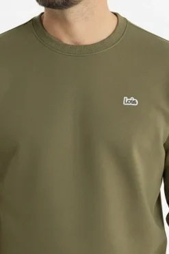 Lois Sweatshirts-Sweatshirt gola caixa verde