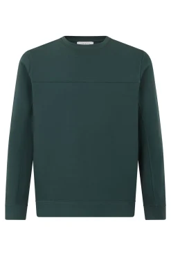 Cortefiel Sweatshirts-Sweatshirt gola caixa Verde