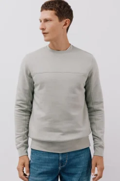 Cortefiel Sweatshirts-Sweatshirt gola caixa Verde