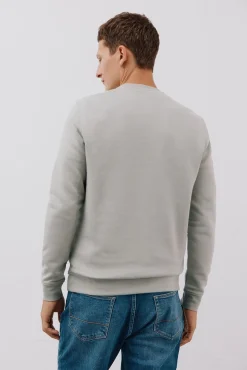 Cortefiel Sweatshirts-Sweatshirt gola caixa Verde